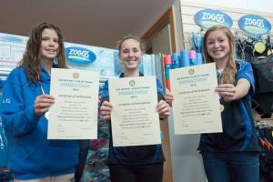 Thame Swimming Club teams - F, G, H and I